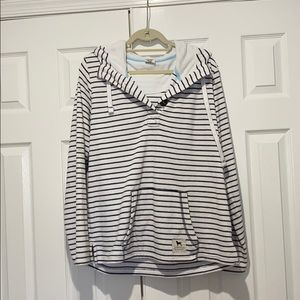 Black Dog Beach Hoodie